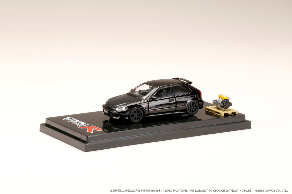ベストセラー Honda HJ642016EBK Japan Hobby CIVIC Engine with (EK9) R Type タイヤ・ホイール