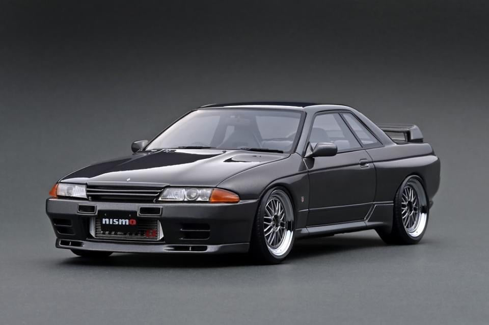 IG2165 Nissan Skyline GT-R NISMO (BNR32) Gun Metallic – ignition model