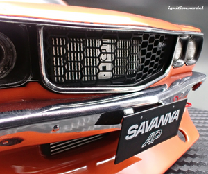IG3731 Mazda Savanna (S124A) Semi Works Orange --- PREORDER (delivery in Q4 2025)