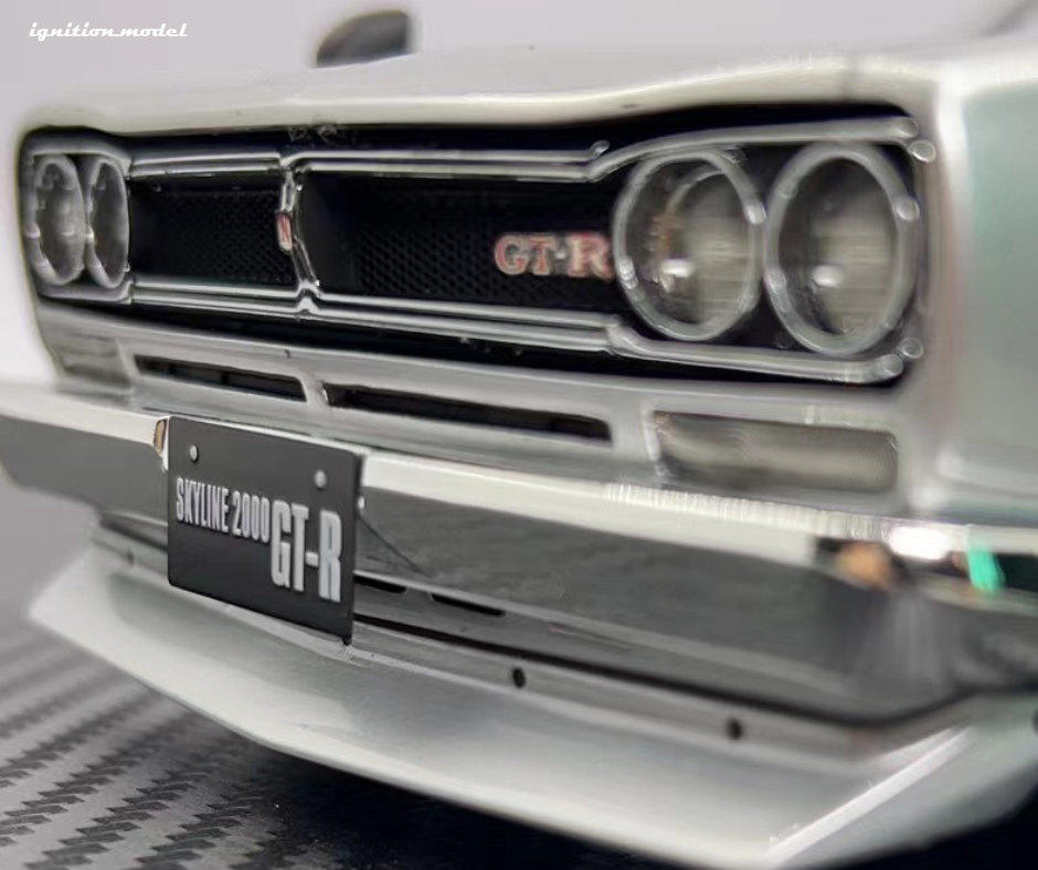 IG3235 Nissan Skyline 2000 GT-R (KPGC10) White – ignition model IG3235 Nissan Skyline 2000 GT-R (KPGC10) White – ignition model
