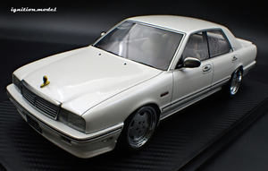 IG3903 NISSAN CEDRIC CIMA (Y31) Pearl White --- PREORDER (delivery in Q2 2026)