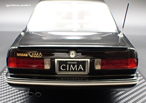 IG3900 NISSAN CEDRIC CIMA (Y31) Black --- PREORDER (delivery in Q2 2026)