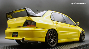IG3837 Mitsubishi Lancer EvolutionⅧ MR (CT9A) Yellow --- PREORDER (delivery in Q2 2026)