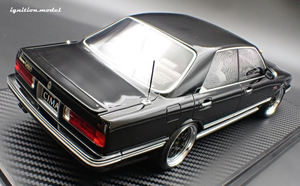IG3900 NISSAN CEDRIC CIMA (Y31) Black --- PREORDER (delivery in Q2 2026)