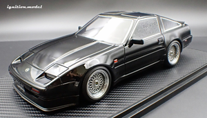 IG3895 NISSAN Fairlady Z 2-Seater 300ZR (Z31) Black --- PREORDER (delivery in Q2 2026)