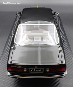 IG3900 NISSAN CEDRIC CIMA (Y31) Black --- PREORDER (delivery in Q2 2026)
