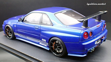 IG3641 TOP SECRET 34GT-R (BNR34) Blue Metallic --- PREORDER (delivery in Q3 2025)