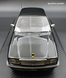 IG3900 NISSAN CEDRIC CIMA (Y31) Black --- PREORDER (delivery in Q2 2026)