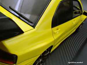 IG3837 Mitsubishi Lancer EvolutionⅧ MR (CT9A) Yellow --- PREORDER (delivery in Q2 2026)