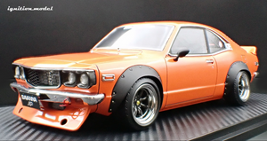 IG3731 Mazda Savanna (S124A) Semi Works Orange --- PREORDER (delivery in Q4 2025)