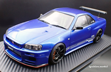 IG3641 TOP SECRET 34GT-R (BNR34) Blue Metallic --- PREORDER (delivery in Q3 2025)