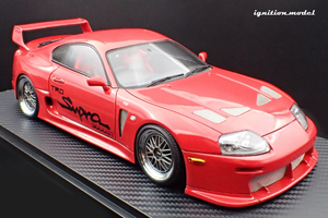 IG3602 Toyota Supra (A80) TRD 3000GT Red --- PREORDER (delivery in Q4 2025)