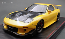 IG3801 INITIAL D Mazda RX-7 (FD3S) Yellow with LED light --- PREORDER (delivery in Q4 2025)