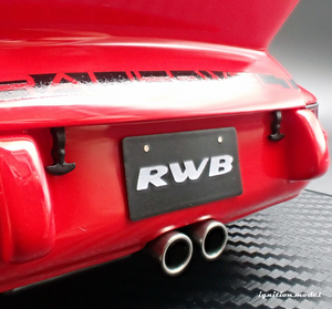 IG3874 RWB Backdate Red --- PREORDER (delivery in Q2 2026)