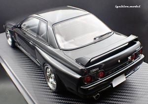 IG3544 INITIAL D Nissan Skyline GT-R V-SpecII (BNR32) Black --- PREORDER (delivery in Q4 2025)