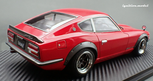 IG3723 Nissan Fairlady 240ZG (HS30) Red --- PREORDER (delivery in Q4 2025)