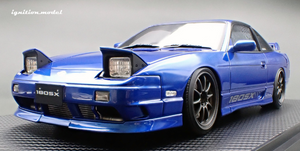IG3766 Nissan 180SX TYPE X (RPS13) Blue Metallic --- PREORDER (delivery in Q4 2025)