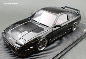 IG3767 Nissan 180SX TYPE X (RPS13) Black --- PREORDER (delivery in Q4 2025)