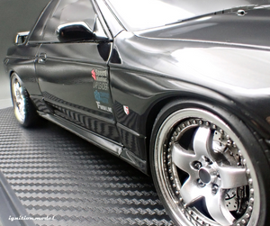 IG3544 INITIAL D Nissan Skyline GT-R V-SpecII (BNR32) Black --- PREORDER (delivery in Q4 2025)