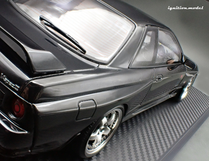 IG3544 INITIAL D Nissan Skyline GT-R V-SpecII (BNR32) Black --- PREORDER (delivery in Q4 2025)