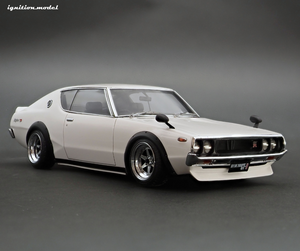 IG3453 NISSAN Skyline 2000 GT-R (KPGC110) White --- PREORDER (delivery in end Sep 2024)