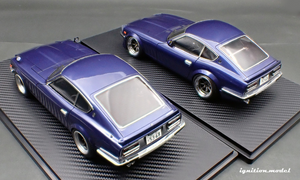 IG3591  NISSAN Fairlady Z (S30) Blue 湾岸MIDNIGHT Devil's Z  With Mr. Akio Asakura --- PREORDER (delivery in Q1 2026)