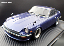 IG3591  NISSAN Fairlady Z (S30) Blue 湾岸MIDNIGHT Devil's Z  With Mr. Akio Asakura --- PREORDER (delivery in Q1 2026)