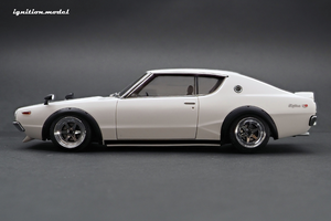 IG3453 NISSAN Skyline 2000 GT-R (KPGC110) White --- PREORDER (delivery in end Sep 2024)