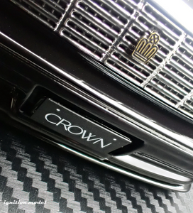 IG3737 TOYOTA CROWN Royal Saloon G (130) Black --- PREORDER (delivery in Q2 2026)