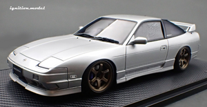 IG3761 Nissan 180SX TYPE X (RPS13) Silver --- PREORDER (delivery in Q4/2025-Q1/2026)