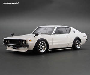 IG3453 NISSAN Skyline 2000 GT-R (KPGC110) White --- PREORDER (delivery in end Sep 2024)