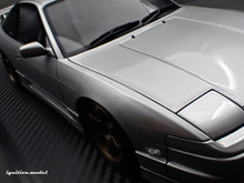 IG3761 Nissan 180SX TYPE X (RPS13) Silver --- PREORDER (delivery in Q4/2025-Q1/2026)