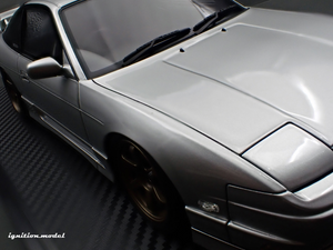 IG3761 Nissan 180SX TYPE X (RPS13) Silver --- PREORDER (delivery in Q4/2025-Q1/2026)