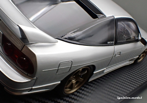 IG3761 Nissan 180SX TYPE X (RPS13) Silver --- PREORDER (delivery in Q4/2025-Q1/2026)
