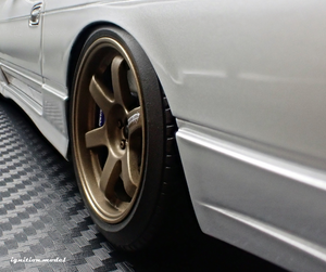 IG3761 Nissan 180SX TYPE X (RPS13) Silver --- PREORDER (delivery in Q4/2025-Q1/2026)
