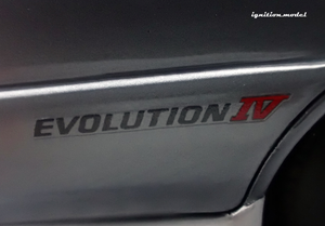 IG3781 Mitsubishi LANCER EVOLUTION Ⅳ (CN9A) Silver --- PREORDER (delivery in Q4/2025-Q1/2026)