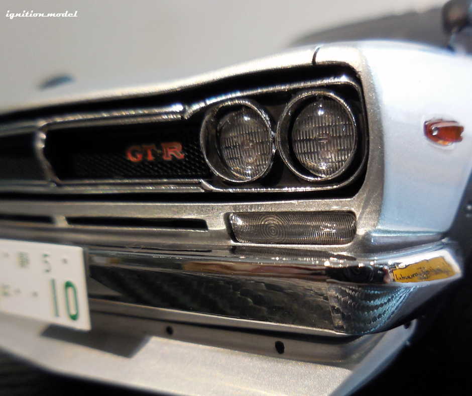IG3234 Nissan Skyline 2000 GT-R (KPGC10) Silver With S20 Engine IG3234 Nissan Skyline 2000 GT-R (KPGC10) Silver With S20 Engine