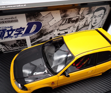 IG3629 INITIAL D Honda CIVIC (EK9) Type R Yellow  *carbon bonnet --- PREORDER (delivery in Q1 2025)