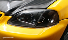 IG3629 INITIAL D Honda CIVIC (EK9) Type R Yellow  *carbon bonnet --- PREORDER (delivery in Q1 2025)