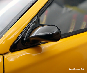 IG3629 INITIAL D Honda CIVIC (EK9) Type R Yellow  *carbon bonnet --- PREORDER (delivery in Q1 2025)