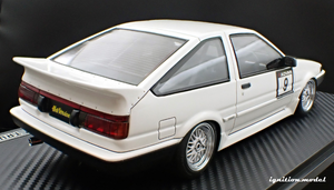 IG3488 Toyota Sprinter Trueno (AE86) 3Door TK-Street Early Ver. White --- PREORDER (delivery in Q2 2025)