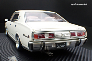 IG3556 Nissan Gloria Brougham (330) White --- PREORDER (delivery in Q3 2025)