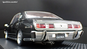 IG3555 Nissan Gloria Brougham (330) Black --- PREORDER (delivery in Q3 2025)