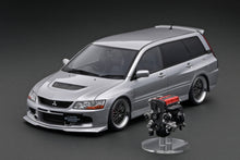 IG2769 Mitsubishi Lancer Evolution Wagon (CT9W) Silver With 4G63 engine --- PREORDER (delivery in end May 2024)