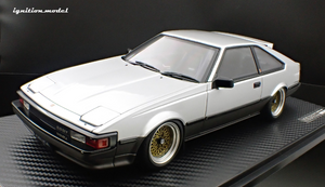 IG3535 Toyota Celica XX 2800GT (A60 Supra) Silver/Gun Metallic --- PREORDER (delivery in Q3 2025)