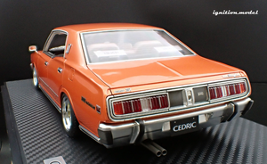 IG3558 Nissan Cedric Brougham (330) Copper Orange --- PREORDER (delivery in Q3 2025)