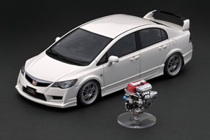 IG2833 Honda CIVIC (FD2) TYPE R White With K20A Engine