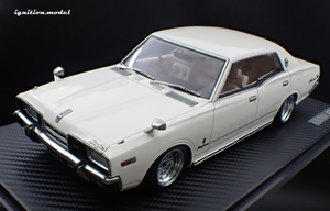 IG3556 Nissan Gloria Brougham (330) White --- PREORDER (delivery in Q3 2025)