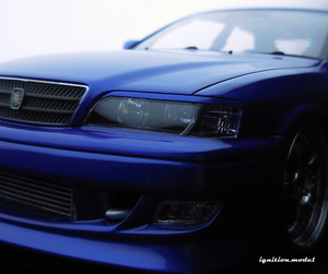 IG3319 VERTEX JZX100 Chaser Blue Metallic  With 1JZ Engine --- PREORDER (delivery in end Dec 2024)