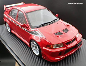 IG3664 Mitsubishi Lancer Evolution VI GSR T.M.E (CP9A) Red